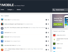 Tablet Screenshot of 1mobile.com