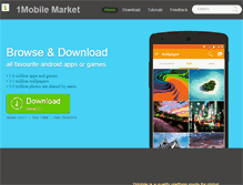 Tablet Screenshot of market.1mobile.com